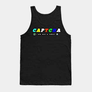 Captcha Tank Top